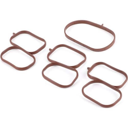 Intake Plenum Gasket MS96943 Fit for NISSAN FRONTIER 2005 2006 2007 2008 2009 2010 2011 2012 2013 2014 2015 2016 Rubber