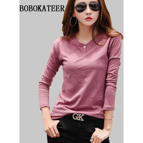 BOBOKATEER blusas feminina ver o 2020 blouse women blouses long sleeve shirt women tops casual blusas mujer loose blusa feminina