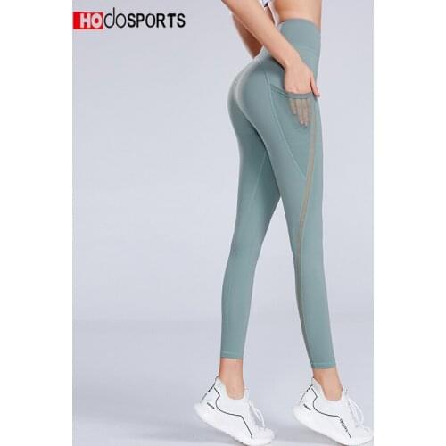 Women Yoga Pants Sports Running Swear Stretchy Fitness Leggings Seamless Tummy Control Gym Compression Tights High Waist Pants