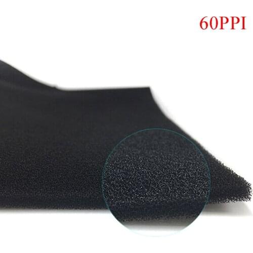 1pc DIY 500*400*3mm/5mm computer mesh sponge PC case fan cooler dust cover 60PPI