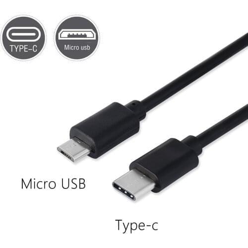 1Pc New High Quality Type C USB-C to Micro USB Male Sync Charge OTG CHARGER Cable Cord Adapter Mobile Phones Data Wire Connector