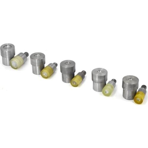 TOP 5 Sets Double Caps Rivets Dies(5mm/6mm/8mm/10mm/12mm)