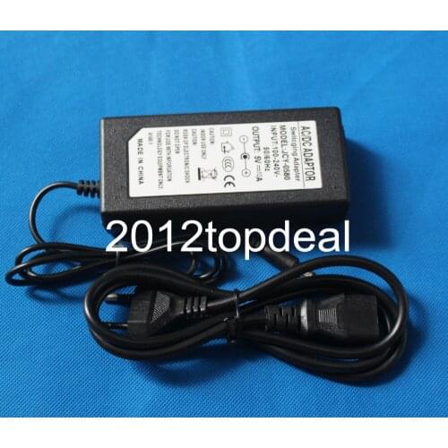 AC 100V-240V Converter Adapter DC 5V 10A 50W Power Supply Charger DC 5.5mm