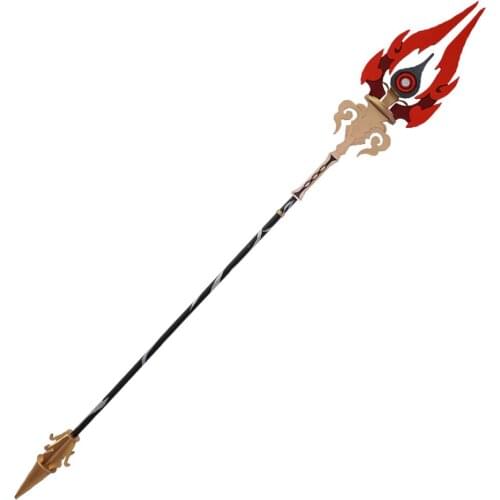 Anime Genshin Impact Hu Tao Cosplay Props PVC Staff Wands for Halloween Carnival Party Events Anime Adult COS Christmas Gift