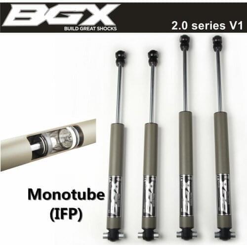BGX MonoTube / IFP 2.0 Series V1 Shocks for 18-19 J-eep W-rangler JL 0 - 1.5" Lift