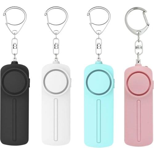 130dB Self Defense Keychain for Girls Women Elderly Child Personal Shocker Scream Emergency Alarm Tool Security Protection Alert