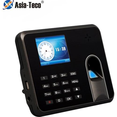 Advanced Student USB Flash Driver Download Excel Report Standalone Biometric Fingerprint Time Attendance Machine Optional TCP/IP