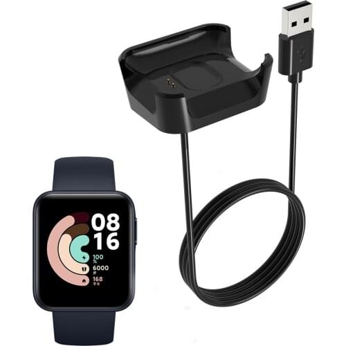 Smartwatch Dock Charger Adapter USB Fast Charging Cable Cord Wire for Xiaomi Mi Watch Lite/Redmi Global Smart Watch Accessories
