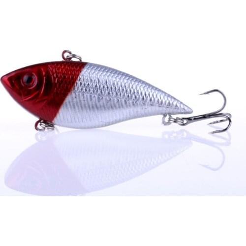 1pcs Artificial Vibration Fishing Lures 7cm 11g 6# Hooks Sinking Wobbler Hard Bass Bait Isca Artificial Winter Fishing Tackle