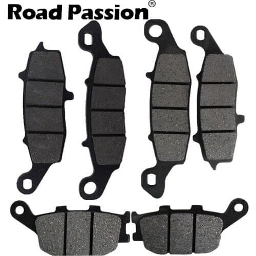 Motorcycle Front Rear Brake Disc Pads Set For Suzuki SV400 DL650 DL1000 V-Strom DL 650 1000 GSF650 Naked Bandit 650 GSR750 SV650