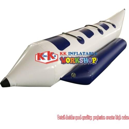 Inflatable Banana Boat 8 10 12 People Playing On The Beach Surf Riding Water Toys Summer Accessary Waterpark