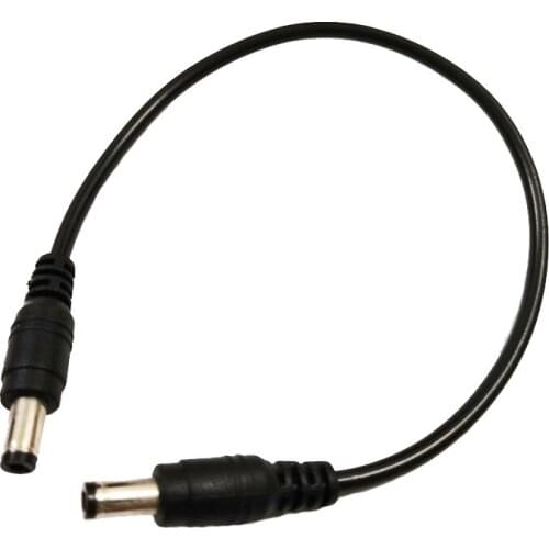 NCHTEK DC Power 5.5x2.5mm Male Plug to 5.5x2.5mm Male M/M Extension Cord/Cable For CCTV/Free DHL/Fedex/UPS Shipping/100PCS