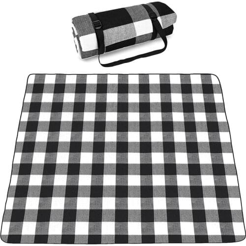 New-Picnic Blanket Large Outdoor Carpet Mat Waterproof Foldable Camping Tote Light Compact Oversized Rug(200X200cm)