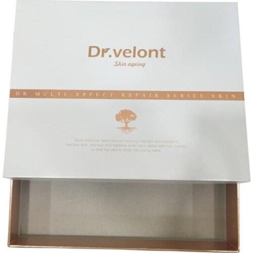 Printed cheap wholesale white cardbaord paper hat boxes with lid, Custom Magnetic Box packaging with foam ---PX10623