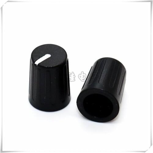 10 Pieces Plastic Flower Shaft Knob Diameter 11.5mm Height 14mm Potentiometer Encoder Knob Gear Shaped Inner Hole 6mm