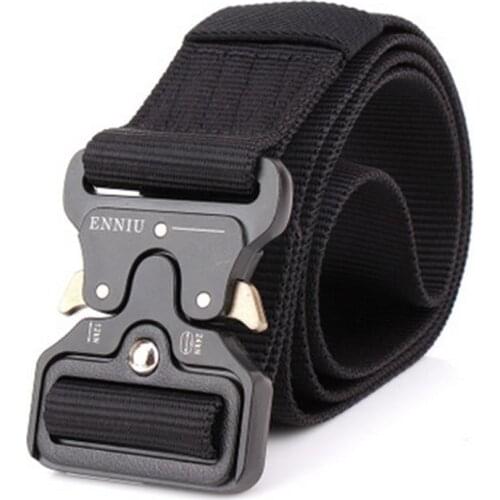 Broken Code Clearance Tactical Belt Military Nylon Belt Army Styles Camouflage Belt Men Metal Buckle Belt Automatic Waist Strap