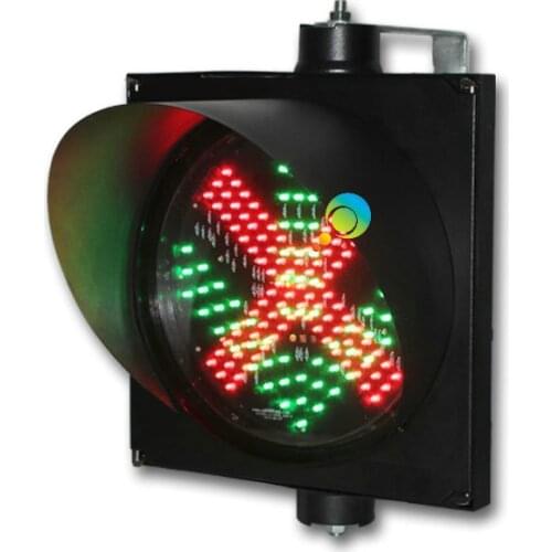 High quality `toll station 300mm stop go signal light red green LED traffic light for sale