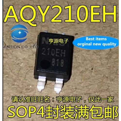 10PCS 210 eh AQY210EH light coupling solid state relay SOP4 AQY210EHAX in stock 100% new and original