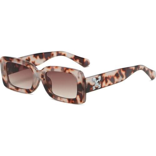 2021 Square Sun Glasses Luxury Small Rectangle Sunglasses Men Women Vintage Retro Oculos Lunette De Soleil Femme