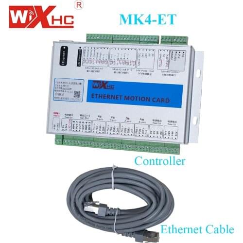 4 Axis 2000Khz XHC CNC Ethernet Controller Card MACH3 Interface Breakout Board