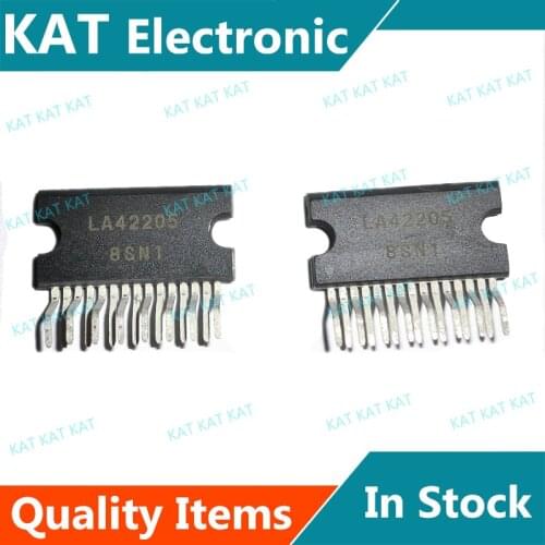 5PCS/Lot LA42205 ZIP-15 Audio Output for TV application 5W × 2ch Power Amplifier