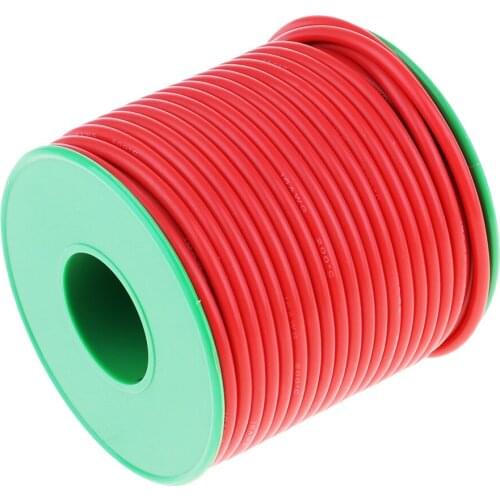 8 gauge silicone wire spool 13 feet high temperature with tinned copper wire