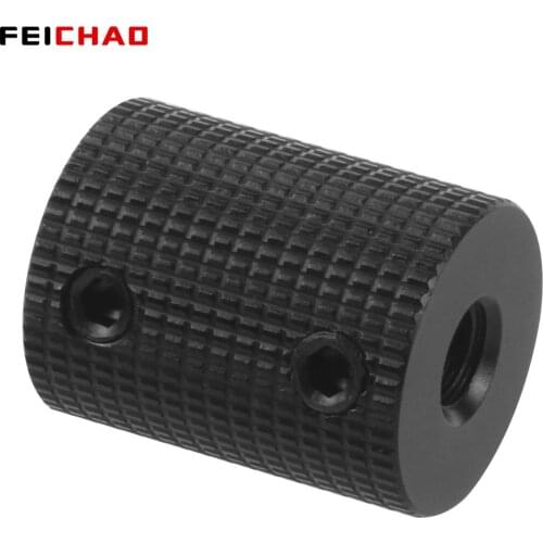 Aluminum 23mm Micro Rod With 1/4" Male to 1/4" Male Double-ended Screw Adapter For DSLR Camera / Monitor Rig Rail Support System