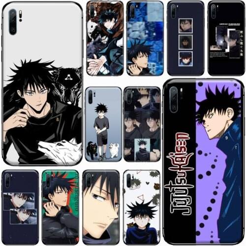 Fushiguro Megumi jujutsu kaisen Phone Case For huawei p30 p40 p20 lite pro p smart 2019 2020 nova 6 7 se pro 5t coque funda