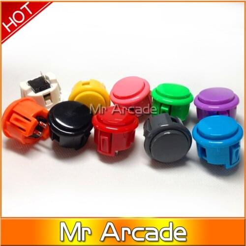 2 pcs SANWA Type Push Button Jamma Arcade Switch Buttons High Quality Durable Game Machine Push Button