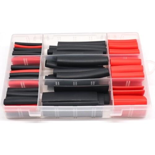 270Pcs Heat Shrink Tube Shrinking Sleeve Kit Polyolefin Insulation Electrical Connection Wire Cable Sleeving Waterproof 3:1