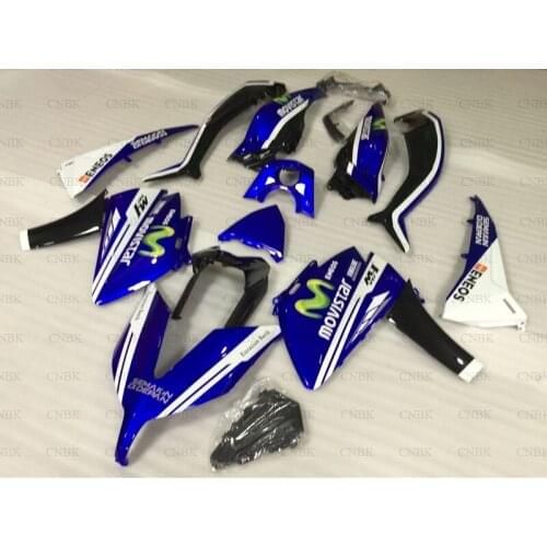 For XP 530 2015 - 2016 Fairing Kits TMAX 530 2015 Blue White Black Fairings T-MAX 530 16 Plastic Fairings Unpainted