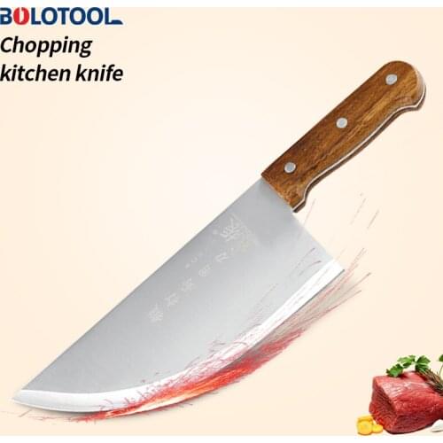 Knife Kitchen Stainless Steel Butcher Cleaver Boning Knife Meat Chopping Slicing Vegetables Cutting Fish Filleting Chef Knife