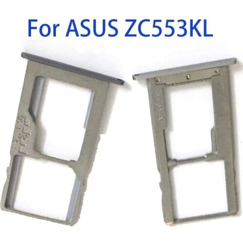 NEW Sim Tray Holder For ASUS Zenfone 3 MAX ZC553KL SIM Card Tray Slot Holder Adapter Socket Repair Parts