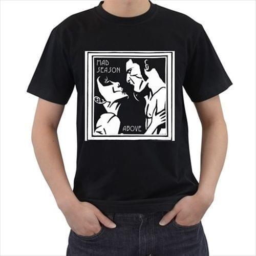 New Mad Season Band Above Music Black Logo Men Women T-shirts Summer Short Sleeve Cotton Tshirt Streetwear