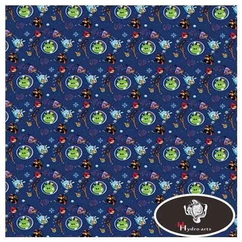 Excellent quality cute cartoon hydrographics film water transfer printing film 50cm wide aqua print HFD008