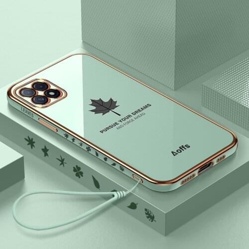 Plating Phone Case For Oppo A54 A55 A53 A53s A52 A72 A92 A92s A32 A93 A94 5G Shockproof Back Cover For Oppo Find X3 Pro Case Coq