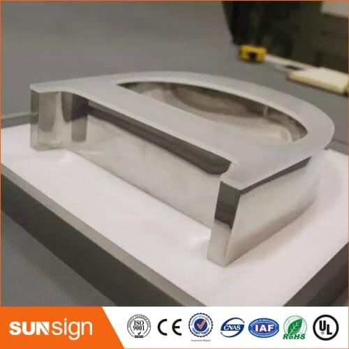 Custom LED lighted sign letters salon led signs