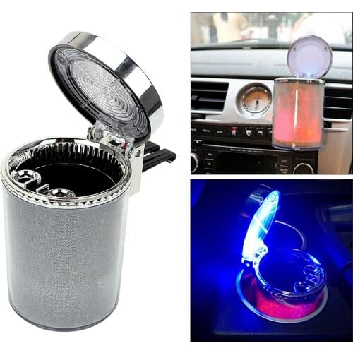 Colorful Car Ashtray with LED light Colorful Car Ashtray With LED Lights