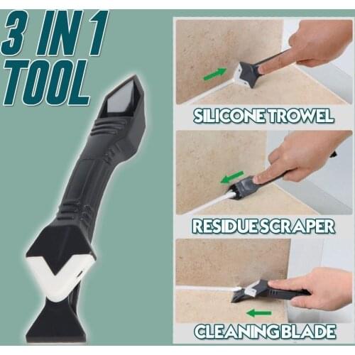 Glass Glue Angle Scraper Crack Beauty Mending Combo Silicone Sealant Remover Tool Kit Set Scraper Caulking Mould Removal Tools