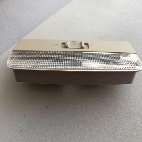 Interior lighting and reading lights Beige/Gray for VW Polo Golf Santana Bora SKODA Spaceback Fabia OE:6QD947105 6QD 947 105