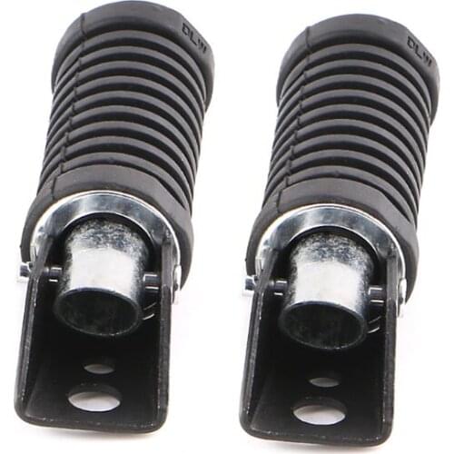1pair Motorcycle Rear Footpegs Plate Footrest Rubber Pad Grip Cover for Suzuki 125cc GN 125 motorcycle motocross New arrives