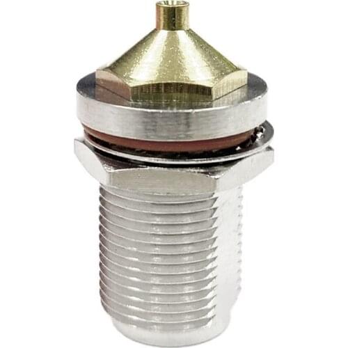 1pc N Female Jack nut RF Coax Convertor Connector Solder Cable RG402,141" Straight Nickelplated NEW wholesale