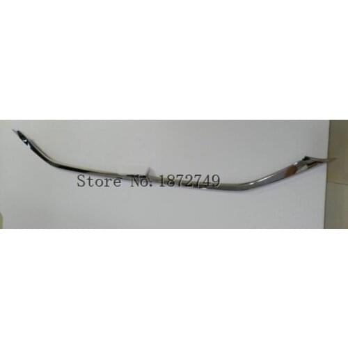 ABS Chrome Front Bumper Trim Cover Molding FOR Toyota C-HR CHR C HR 2016 2017 2018 Car Accessories Styling with logo