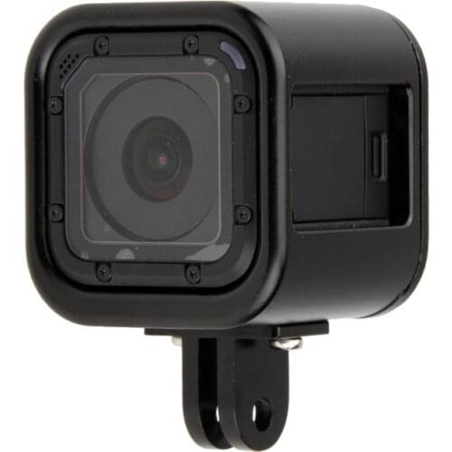 Aluminium Alloy Protective Housing Case Cover Frame for GoPro Hero 4/5 Session Go Pro Sport Action Camera Accessories Black