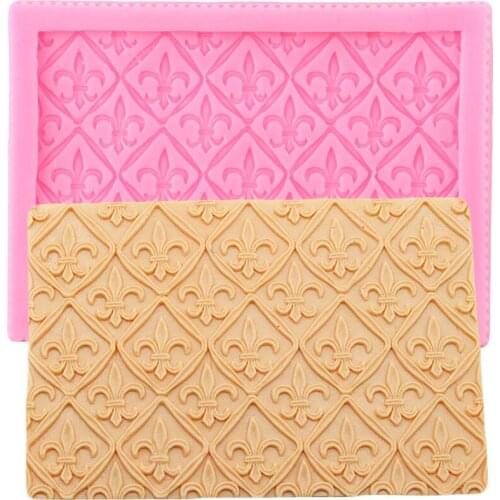 Baroque Scroll Relief Silicone Mold Chocolate Fondant Mould Lace Cake Border Cake Decorating Tools Polymer Clay Candy Molds