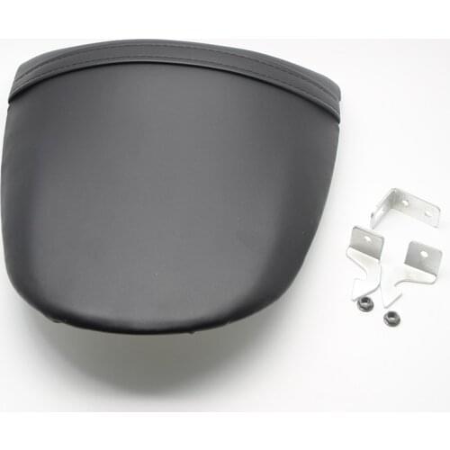 Black Rear Pillion Passenger Seat Cover For KAWASAKI Z1000 2003-2006 Z750 2004-2006 NINJA ZX6R ZX636 2003-2004