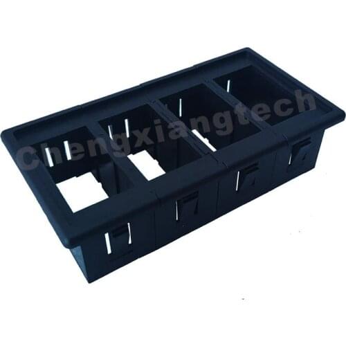 Car Boat 4 Gang Rocker Push Switch Mount Holder Clipped Bracket Housing for Carling Arb Narva 4x4