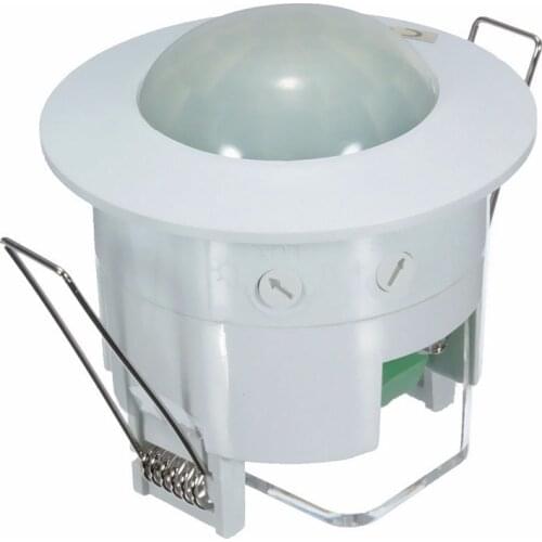 Saving-energy 360 Degree Mini Recessed PIR Ceiling Occupancy Motion Sensor Detector Switch AC220V-240V 50Hz Home Tool Light