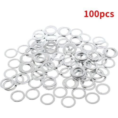 Hot-100 Pack Skateboarding Standard Speed Washers Skateboard Truck Axle Washers for Speed Bearing Performance