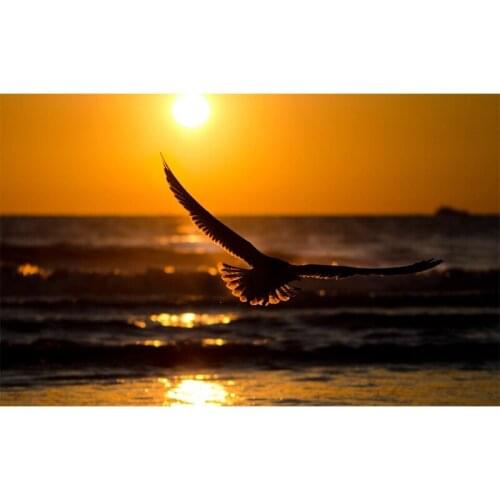 DIY Photo Sunset Custom Diamond Painting Picture of Rhinestones diamant painting Embroidery Beadwork Cross Stitch 5DFull Square